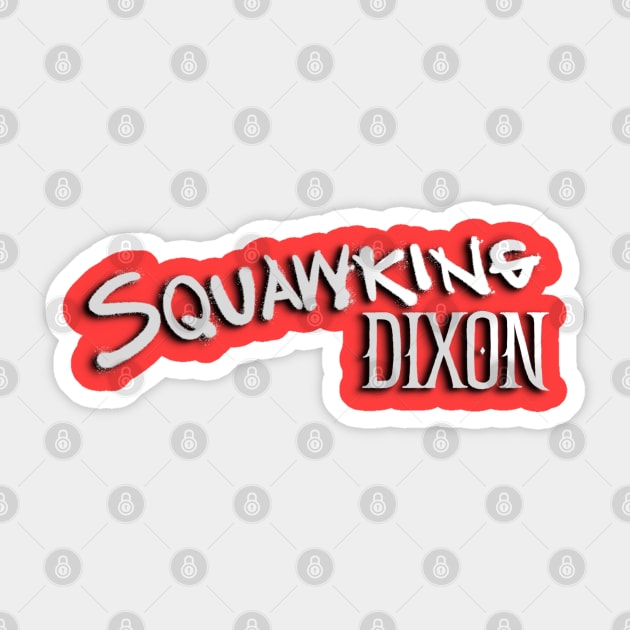 TWD: Daryl Dixon series discussion LOGO Sticker by SQUAWKING DEAD